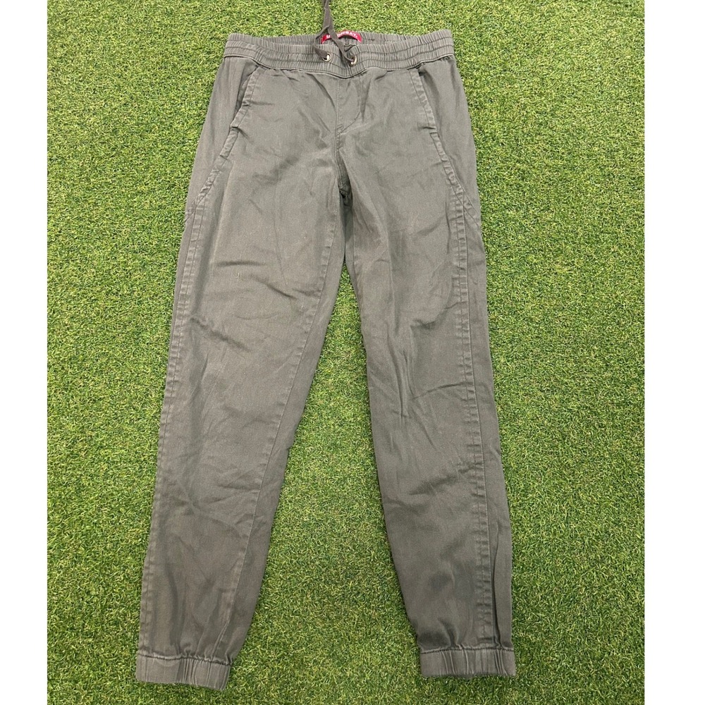 Unionbay Mens Joggers Olive Green Elastic Waist Drawstring Pants Size M